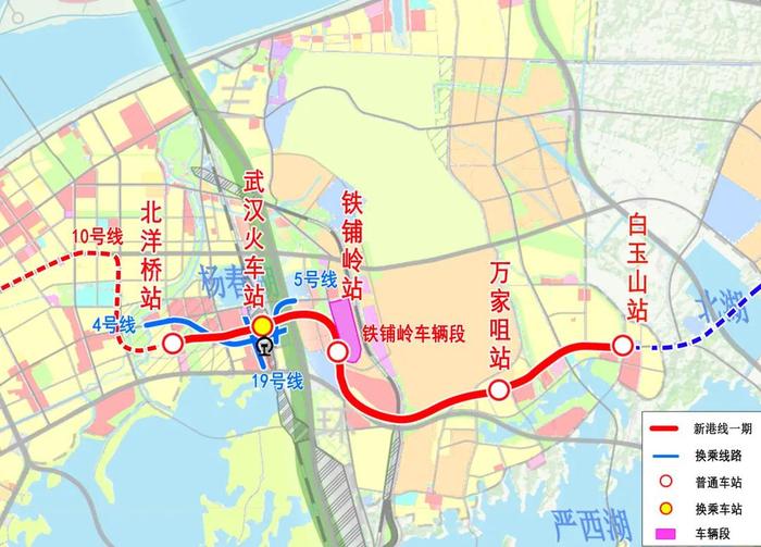 武汉地铁新港线有新进展→