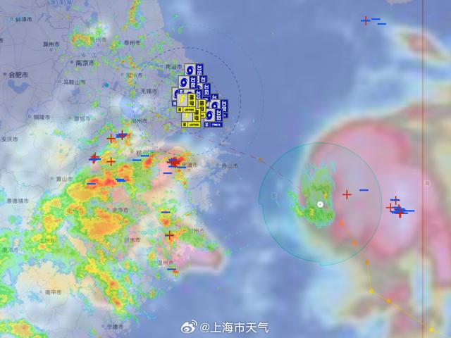 “普拉桑”登陆点，又有上海浦东！不排除继续调整可能性！风雨影响或持续三天