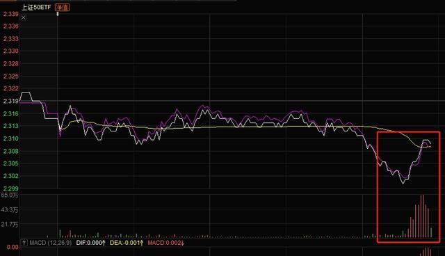 上证50ETF（510050）成交激增 午后成交超10亿元