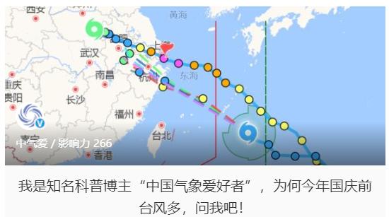 史上首次4天内双台风登陆上海！为何九月台风扎堆了？