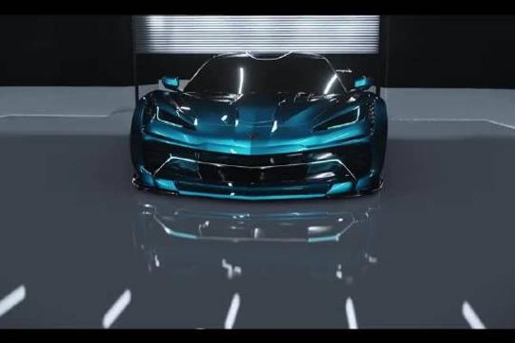 震撼升级！雪佛兰Corvette C8 ZR1，2000匹猛兽咆哮来袭！