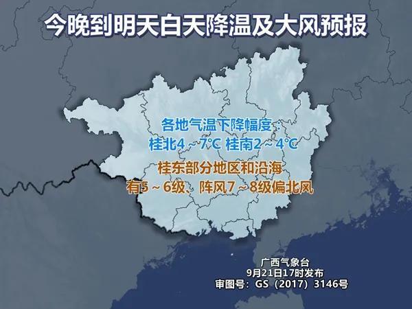 冷空气来了！广西多地降温，还有大风大暴雨→