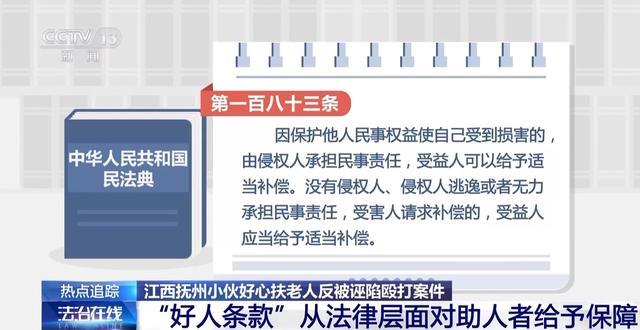 法治在线丨小伙好心搀扶老人反被诬陷挨了五个巴掌 警方：老人被行拘