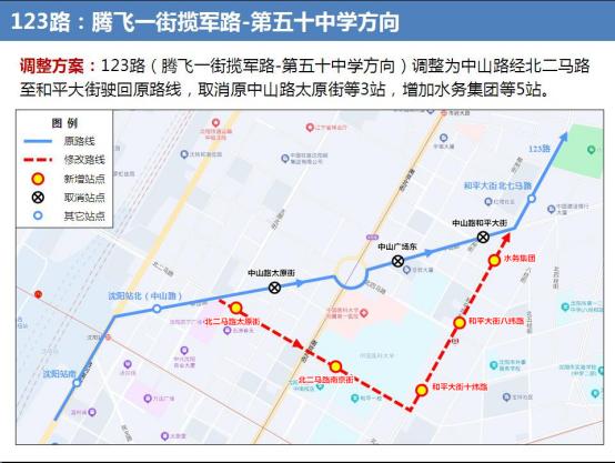 注意！本周三起，沈阳这7条公交线路走向有变→