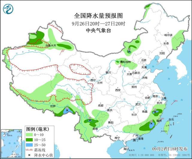 中央气象台：四川南部等地仍有较强降水 26日后强冷空气将自西向东影响我国大部地区