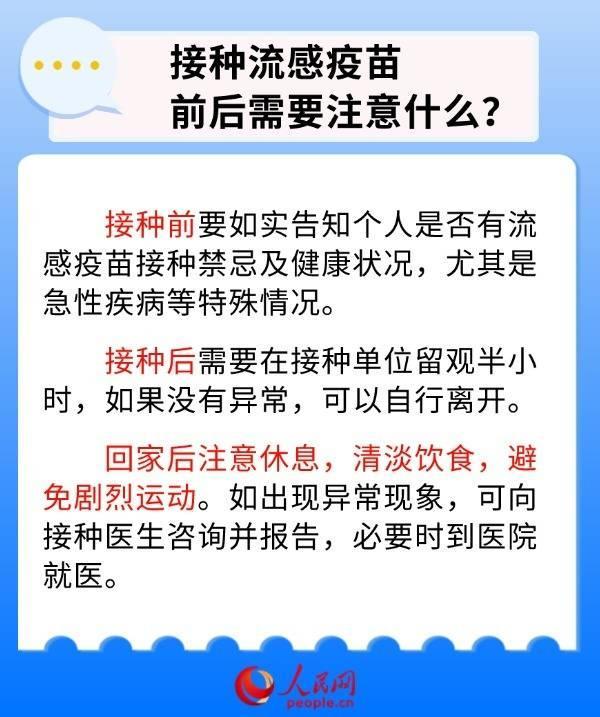 应对秋冬季流感早准备 你需要知道这些流感疫苗接种知识