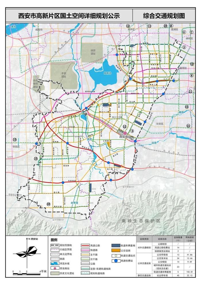 西安市高新片区规划公示！