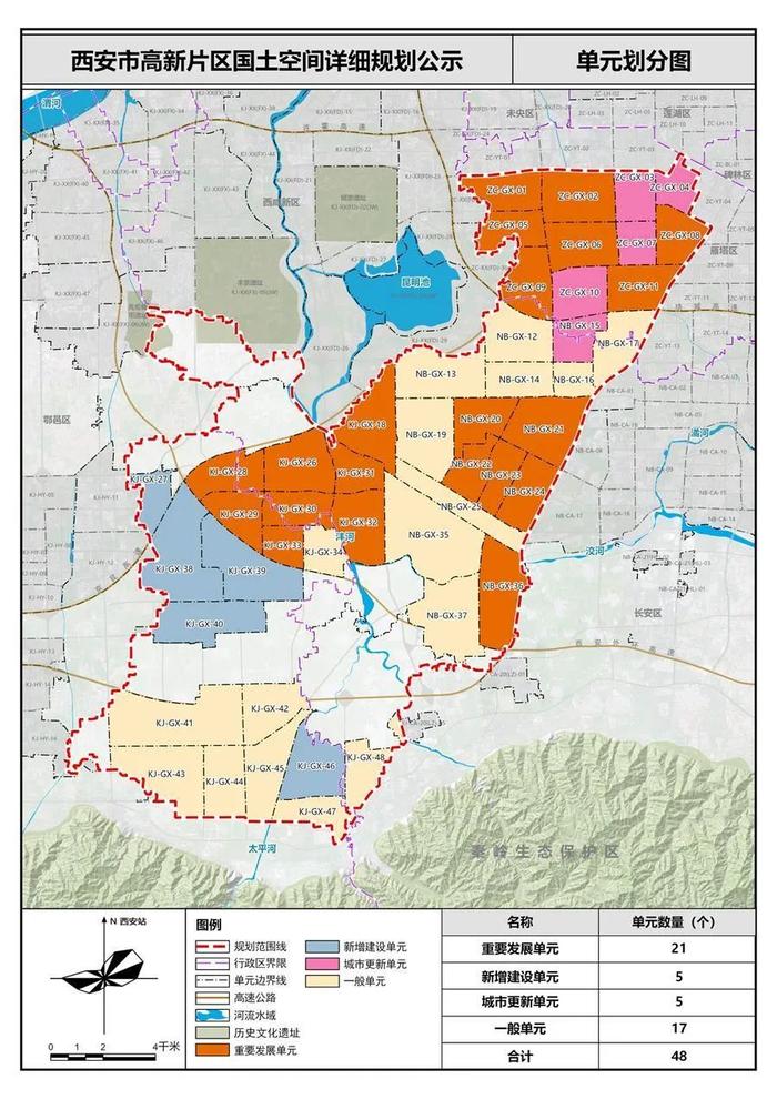 西安市高新片区规划公示！