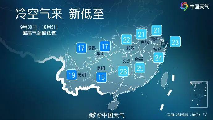 下半年来最强冷空气来袭！降温、降雨、大风……