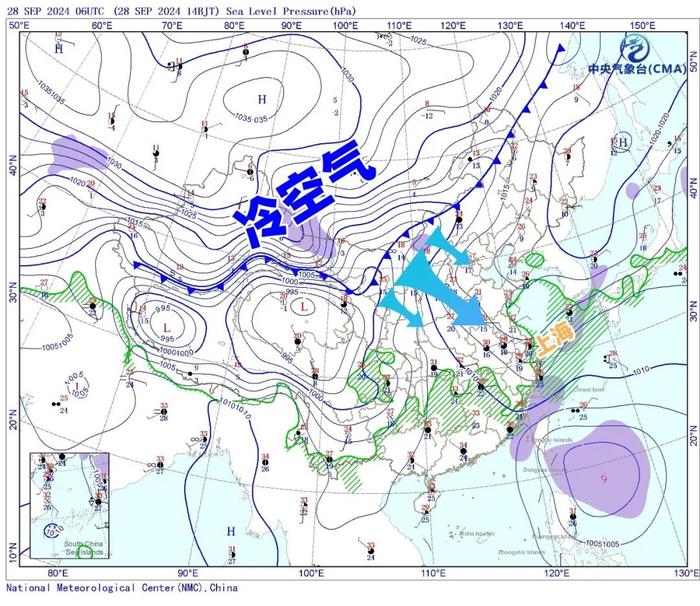 明日回归夏日体感，海上双台风共舞，为假期天气添变数！