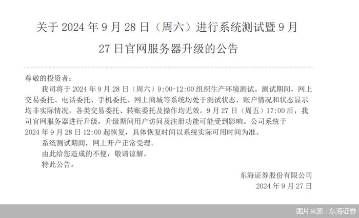 上交所开启全网模拟测试，券商：测试结果能应对类似突发情况