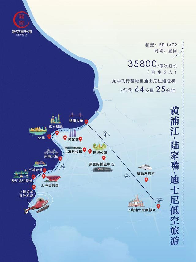 上海黄浦江低空观光游国庆日首飞，“空中打卡”有何不一样？