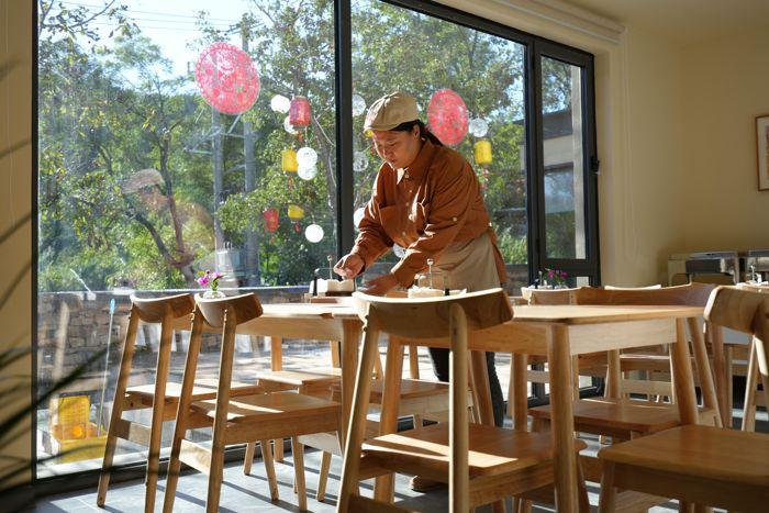 沙石峪爱国主义教育生态综合体民宿项目开启试运营