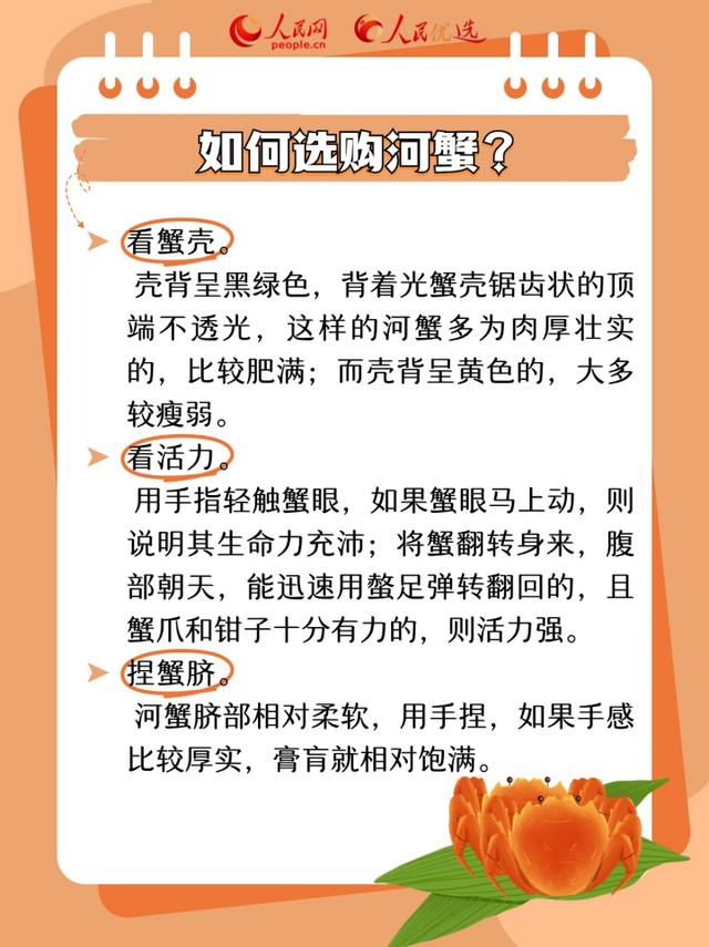 又到吃蟹季 如何选购优质螃蟹？