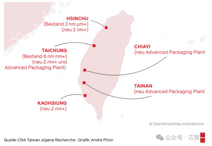 卫星图揭秘台积电全球布局！德媒：台湾半导体地位难撼动！