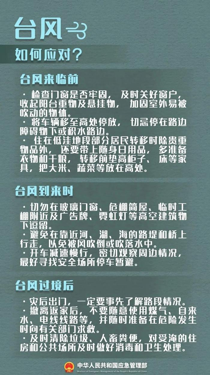 第35个国际减灾日，这些防灾减灾知识请牢记