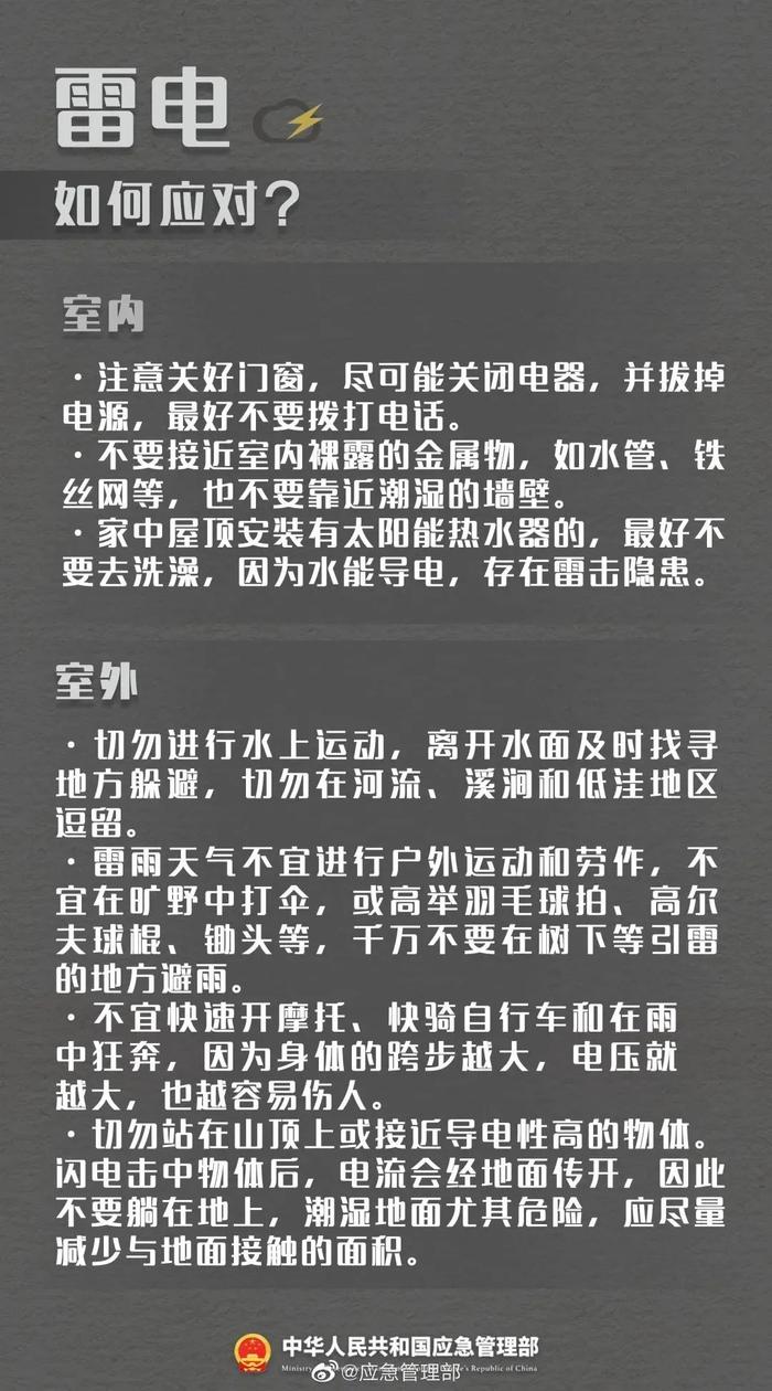 第35个国际减灾日，这些防灾减灾知识请牢记