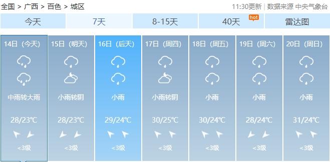 冷空气来了！广西局部将有大到暴雨，注意还有这些变化↓