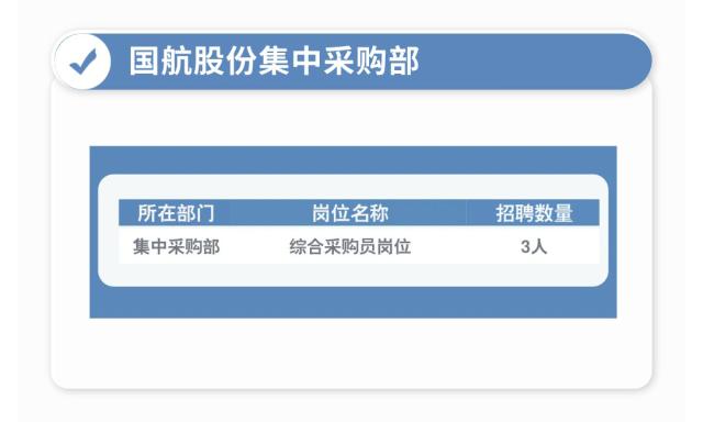 【社招】中国航空集团有限公司市场化人才招聘