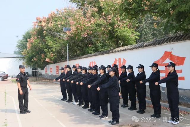 邯郸魏县公安组织开展新招录辅警岗前培训