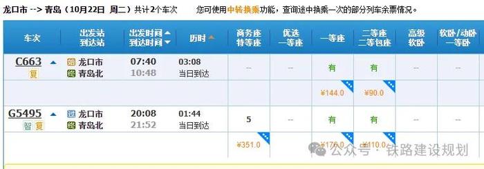 已确定！潍烟高铁10月21日首发，车票已开售