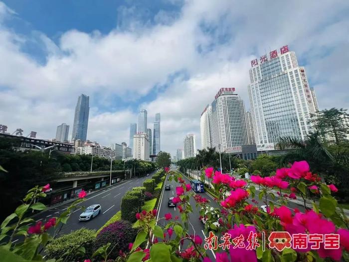 环广西进入“南宁时间”，留意阵雨突袭