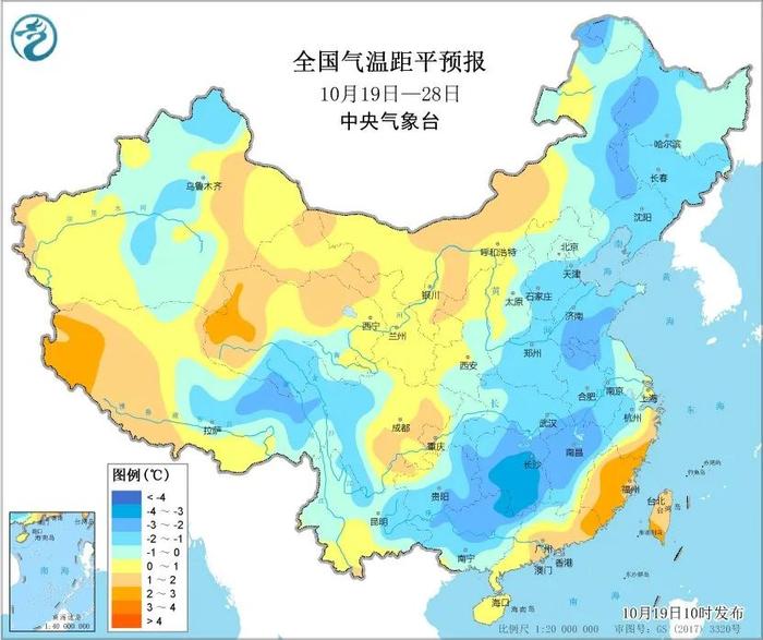 冷空气抵沪今日猛降10度，明日雨水和风力减弱，气温仍在低位徘徊