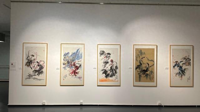 笔墨传承中华艺术，在上海看旧金山中华艺术学会交流展