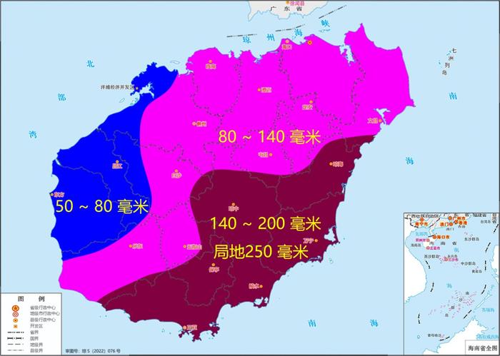 台风四级预警！“潭美”将在海南岛南部近海至西沙一带回旋