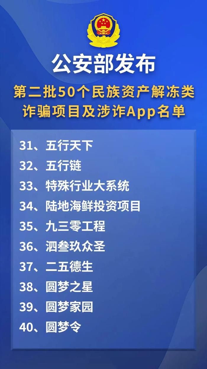 注意，这50个项目都是诈骗！