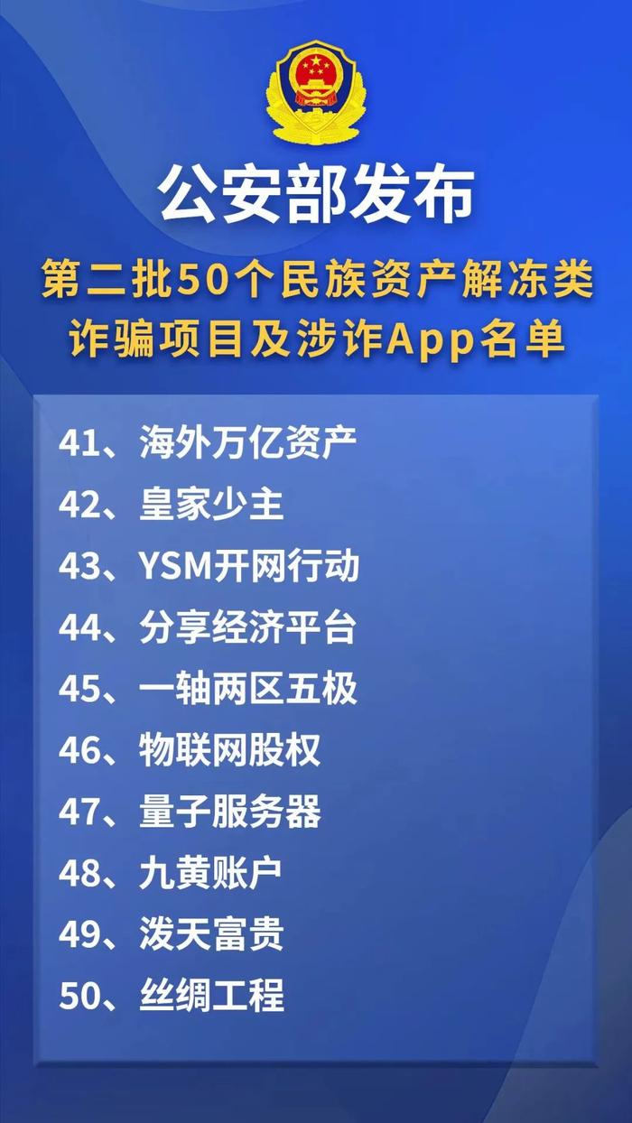 注意，这50个项目都是诈骗！