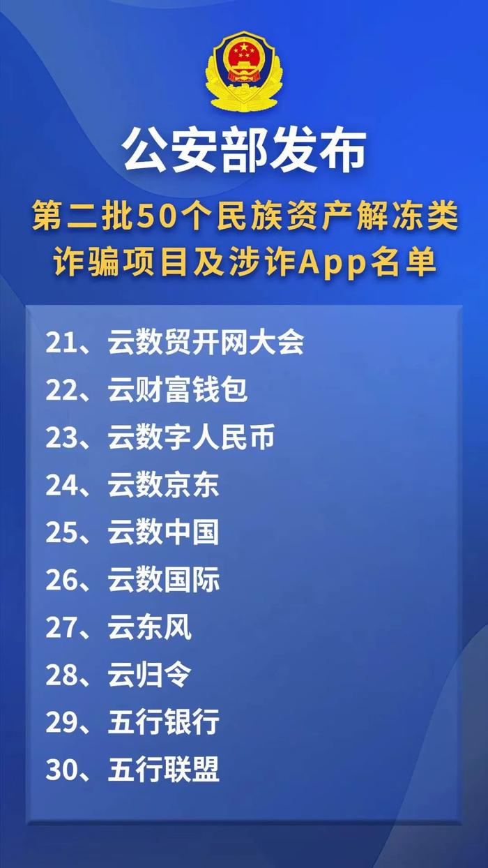 注意，这50个项目都是诈骗！