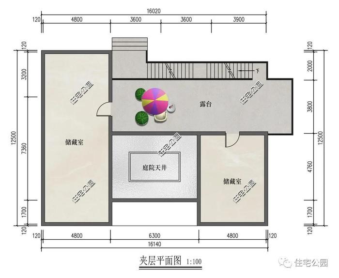 3套带夹层设计的农村别墅，非常适合小宅基地修建，大气又实用