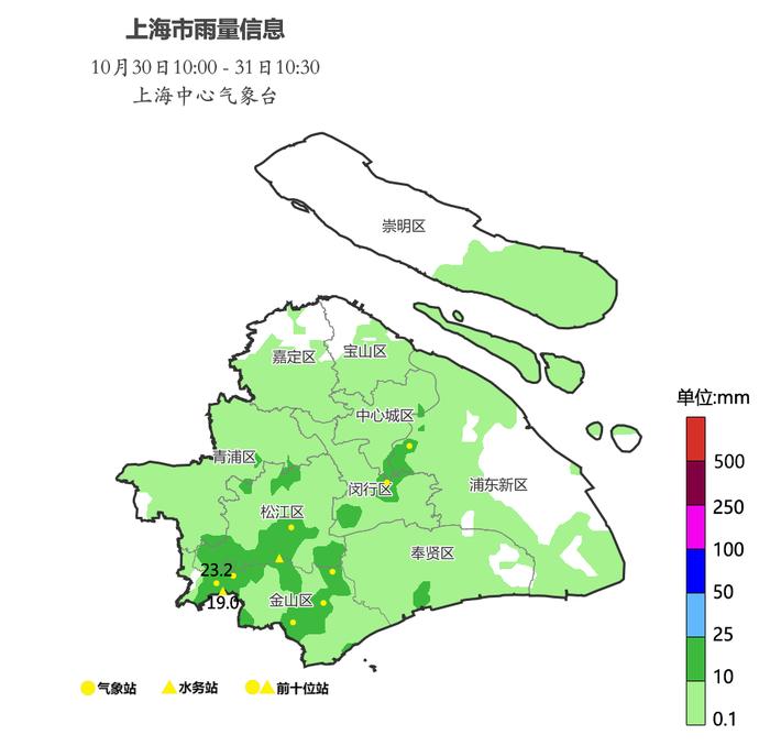 台风“康妮”将于今天中午前后在台湾岛东部沿海登陆，上海今日下班时段雨更大，明日风雨一整天→