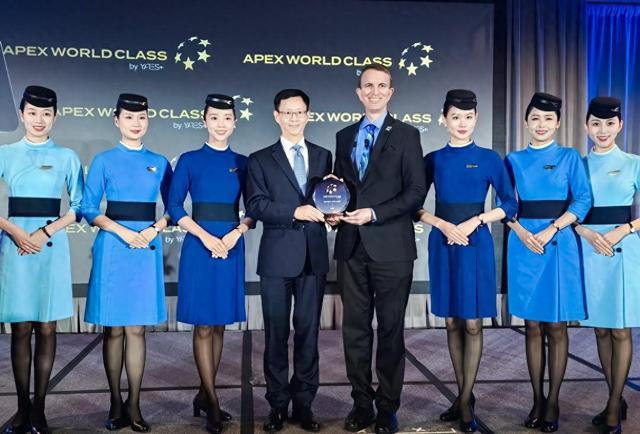 厦航再获APEX“世界级航空公司”大奖 为唯一入选中国航空公司