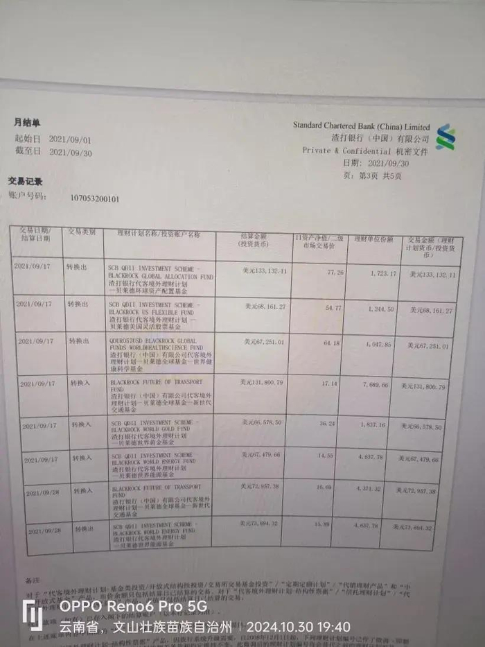 渣打银行涉嫌诱导客户频繁交易 本金亏20万收取8.23万手续费