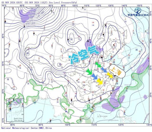 冷空气已“发货”，上海下周二降温明显最高温仅17℃