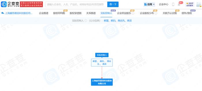 起底睿昂基因实控人，代董事长曾任中检院体外诊断试剂与培养基室主任