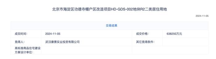 北京127.54亿元出让3宗住宅用地，海淀区2宗地块均触顶摇号