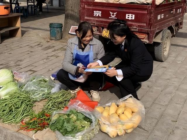 播撒“法治种子” 绘就“平安画卷”——西安临潼法院前往马额街办、华清宫广场开展普法宣传活动