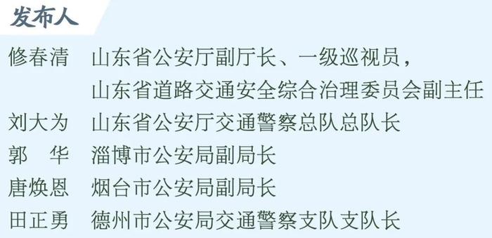 权威发布｜铺就安全“幸福路”！山东农村道路交通事故数同比下降10%以上