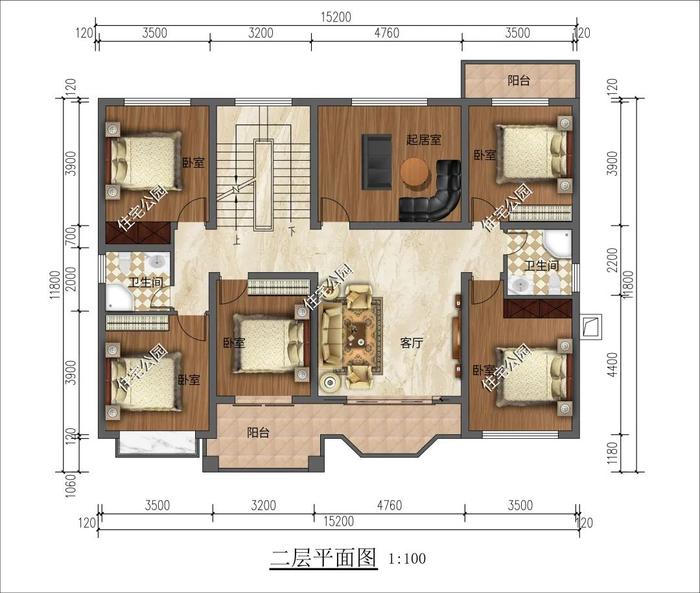 10套带坡屋顶的二层别墅图纸，送给2025年要建房的你