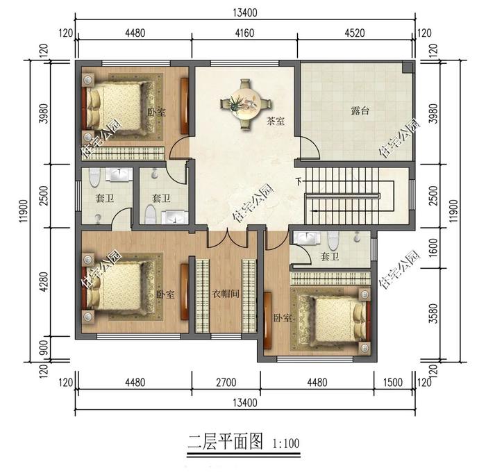 10套带坡屋顶的二层别墅图纸，送给2025年要建房的你