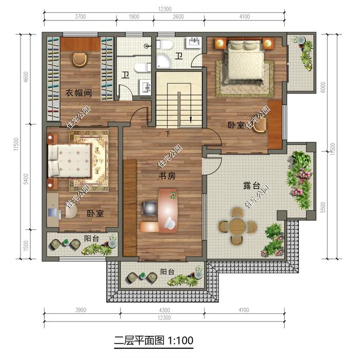 10套带坡屋顶的二层别墅图纸，送给2025年要建房的你