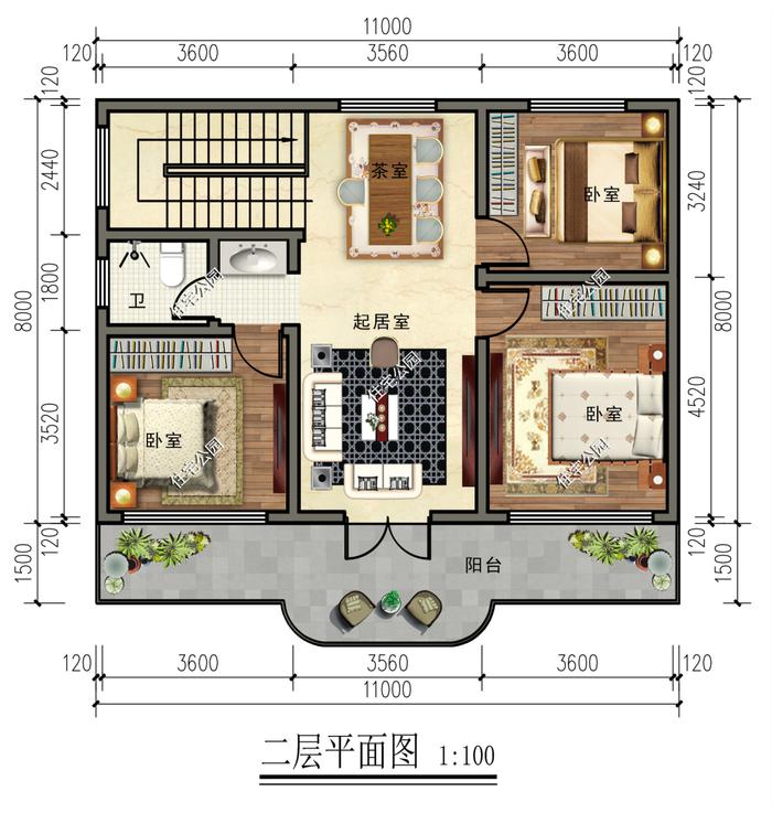 10套带坡屋顶的二层别墅图纸，送给2025年要建房的你