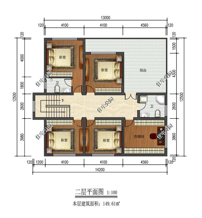 10套带坡屋顶的二层别墅图纸，送给2025年要建房的你