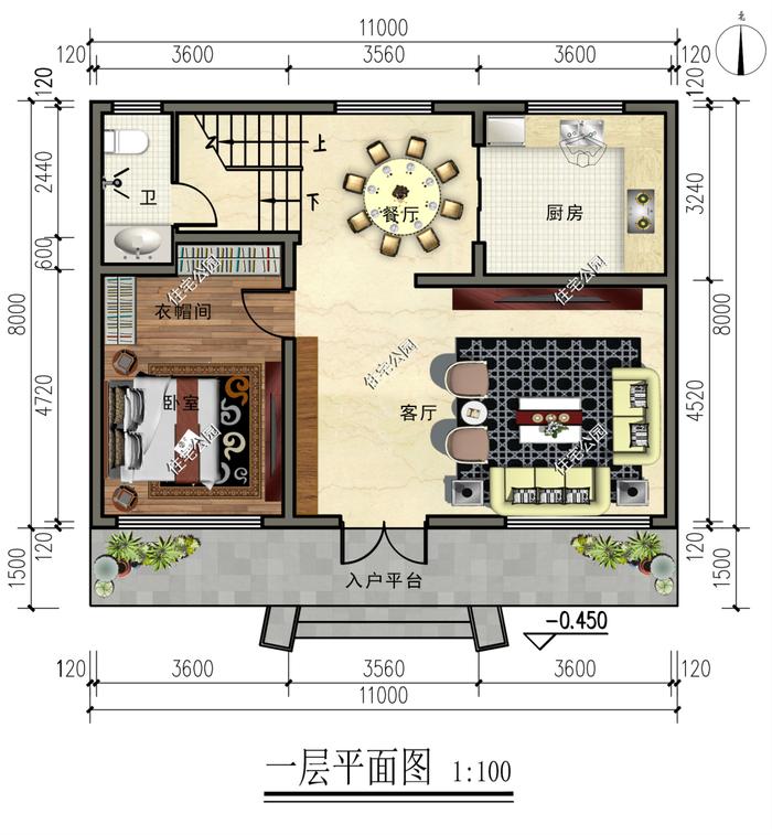 10套带坡屋顶的二层别墅图纸，送给2025年要建房的你