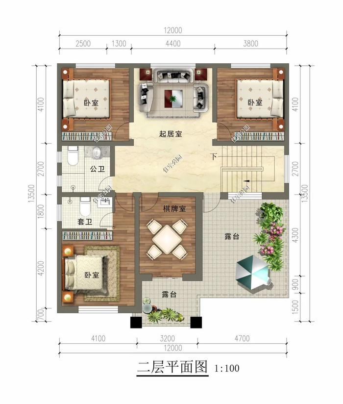 10套带坡屋顶的二层别墅图纸，送给2025年要建房的你