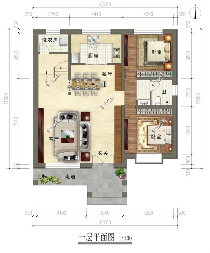 10套带坡屋顶的二层别墅图纸，送给2025年要建房的你