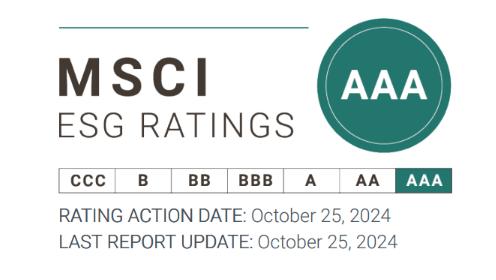 药明生物连续两年荣获MSCI ESG全球最高AAA评级